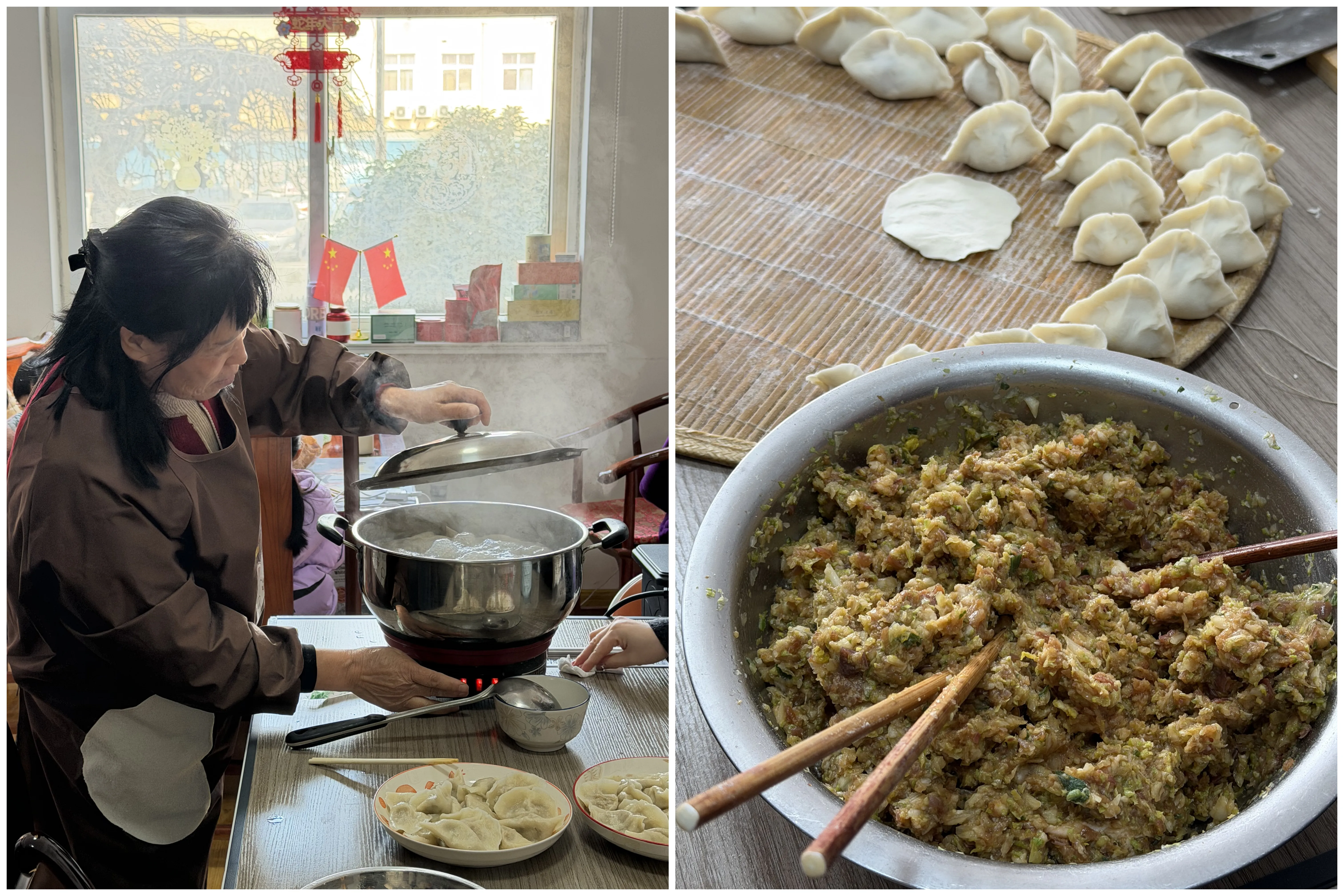 Haozhifeng святкуе маленькі Новы год з традыцыяй пельменяў
